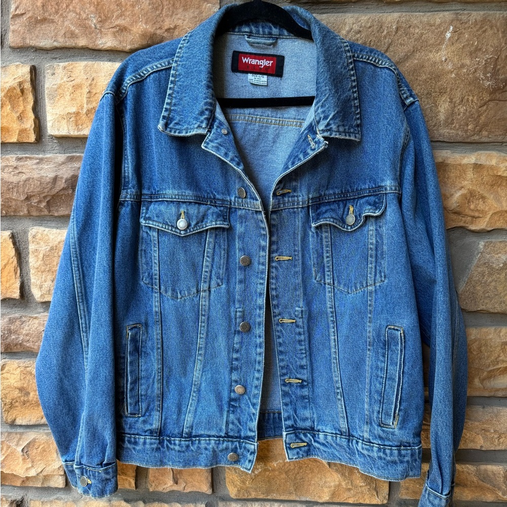 Vintage Wrangler Hero Blue Denim Jacket